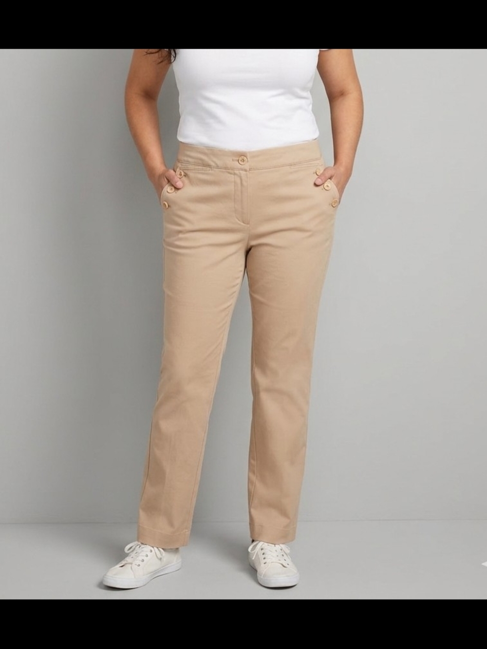 Talbots Petite Light Khaki Pants